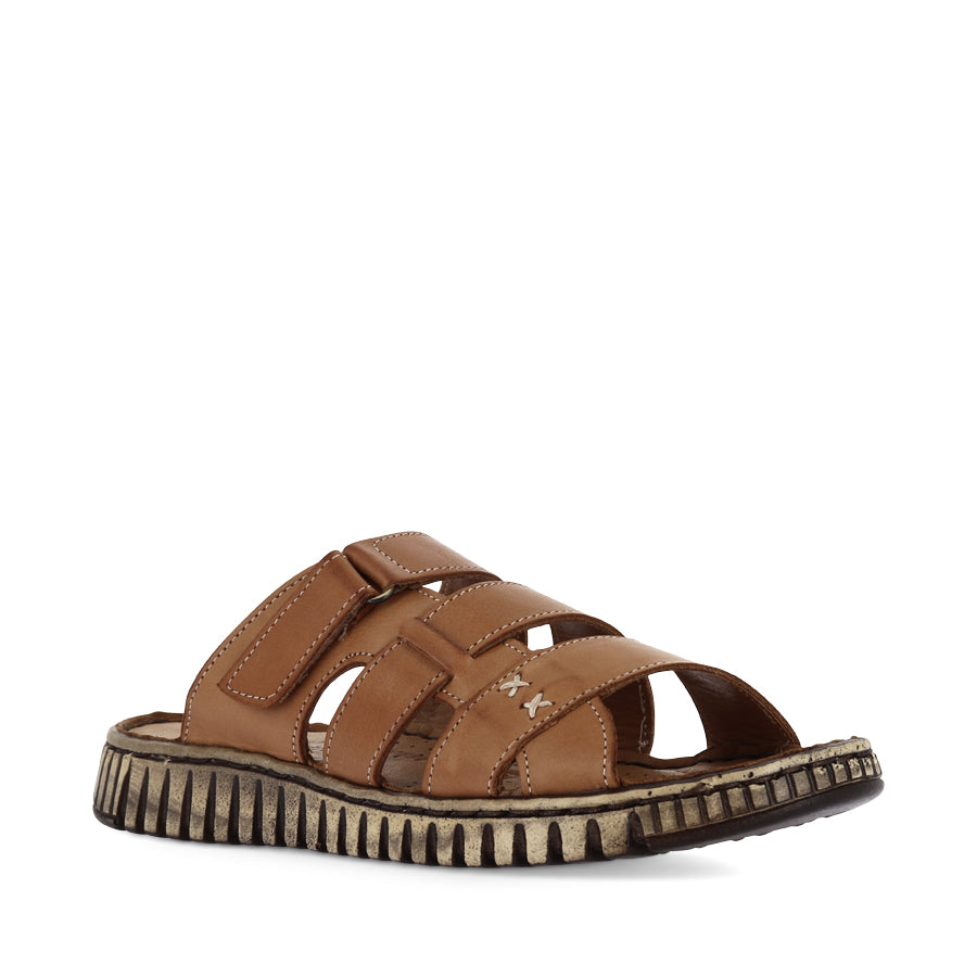 AZRA - TAN MULTI LEATHER