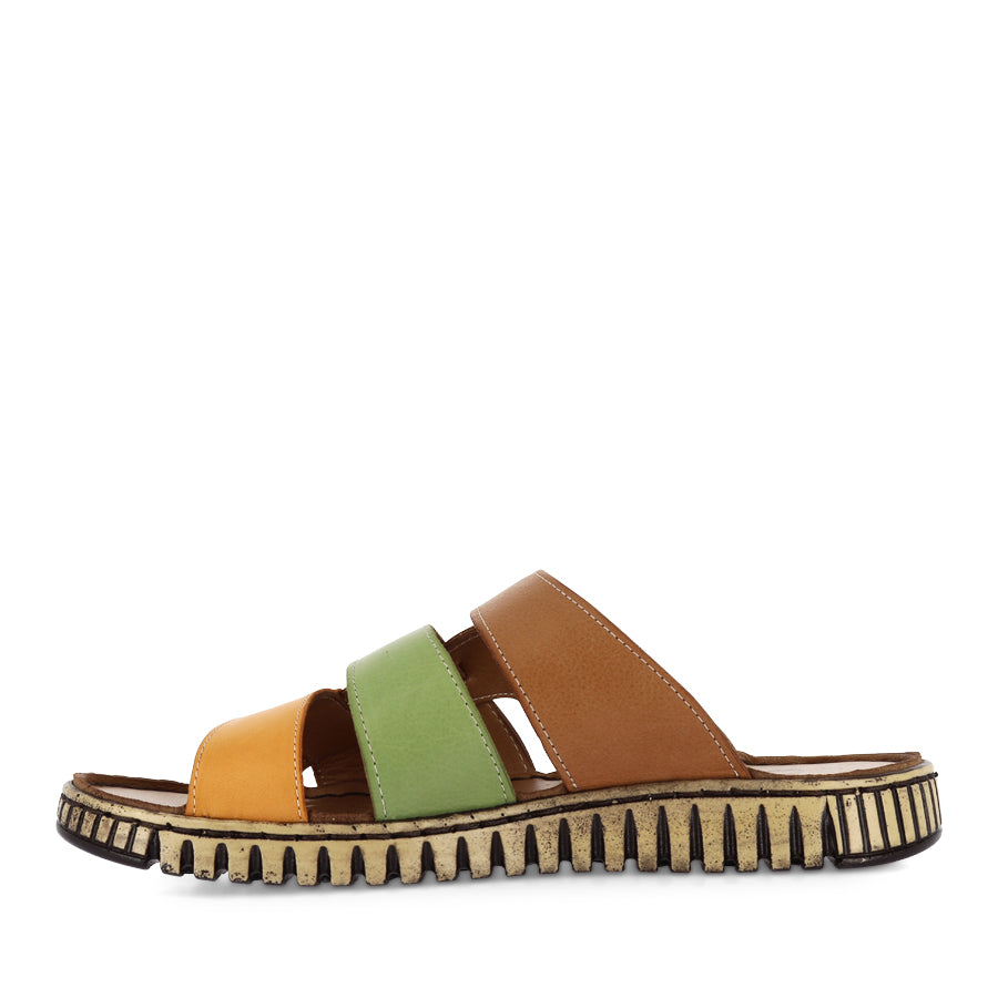 AZRA - TAN MULTI LEATHER