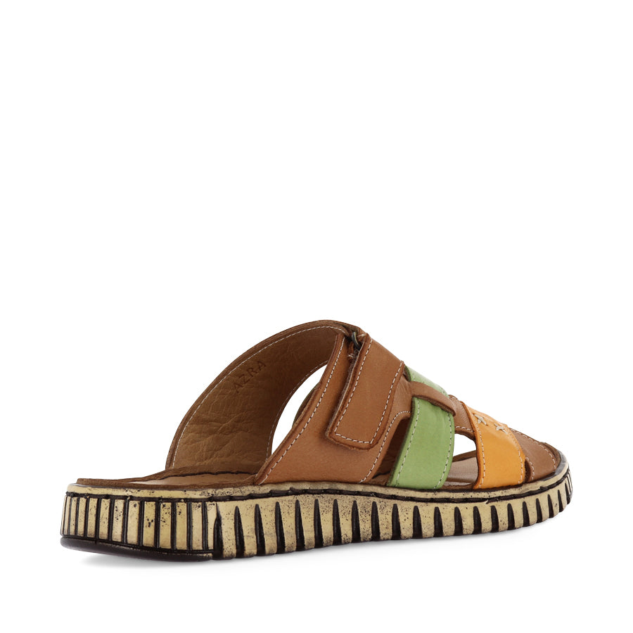 AZRA - TAN MULTI LEATHER