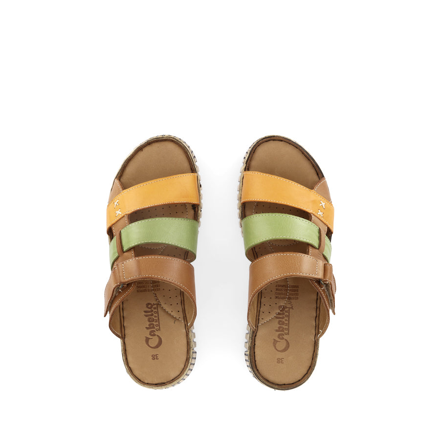 AZRA - TAN MULTI LEATHER