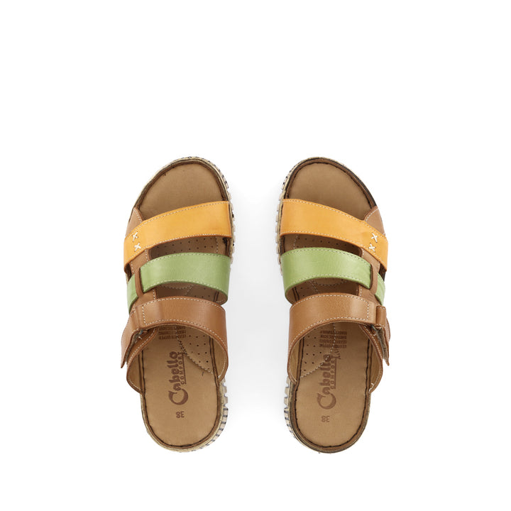 AZRA - TAN MULTI LEATHER