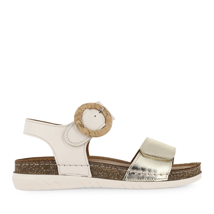CARMEN - CREAM MULTI LEATHER