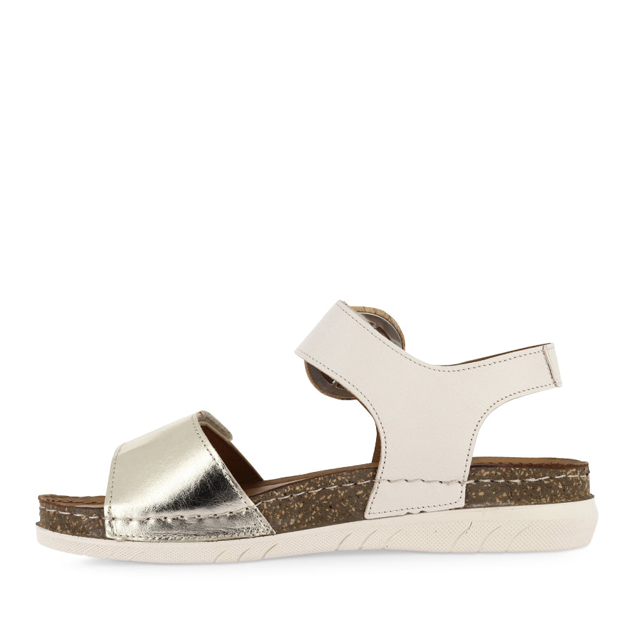 CARMEN - CREAM MULTI LEATHER