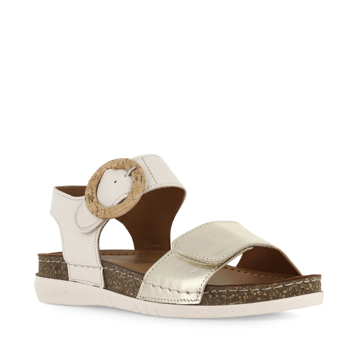 CARMEN - CREAM MULTI LEATHER