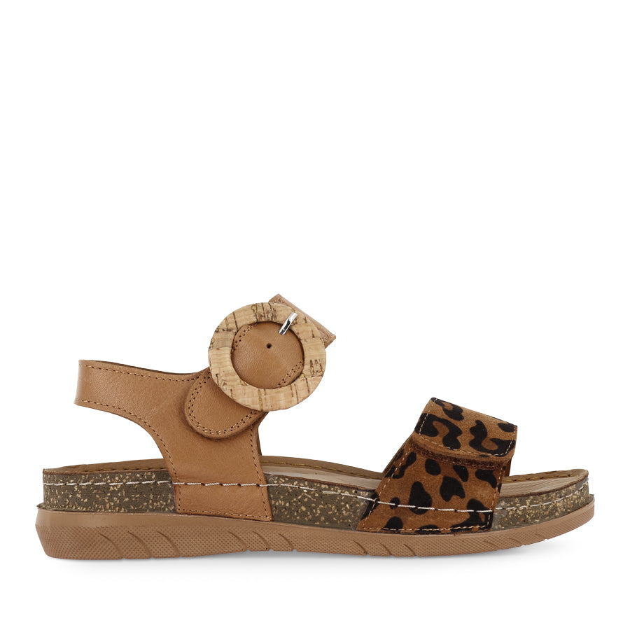 CARMEN - TAN MULTI LEATHER