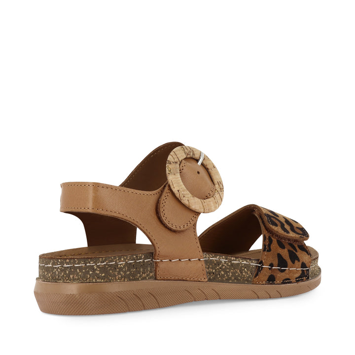 CARMEN - TAN MULTI LEATHER