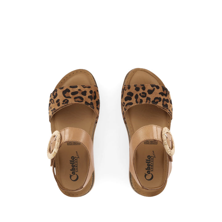CARMEN - TAN MULTI LEATHER