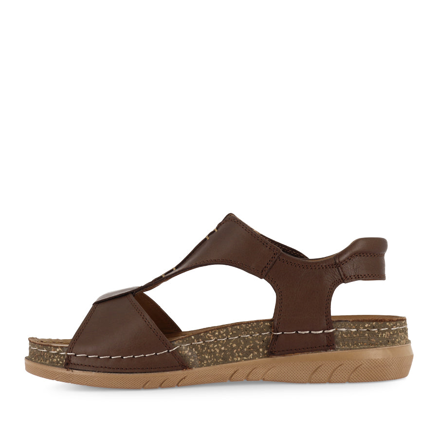 CHERRY - BROWN LEATHER