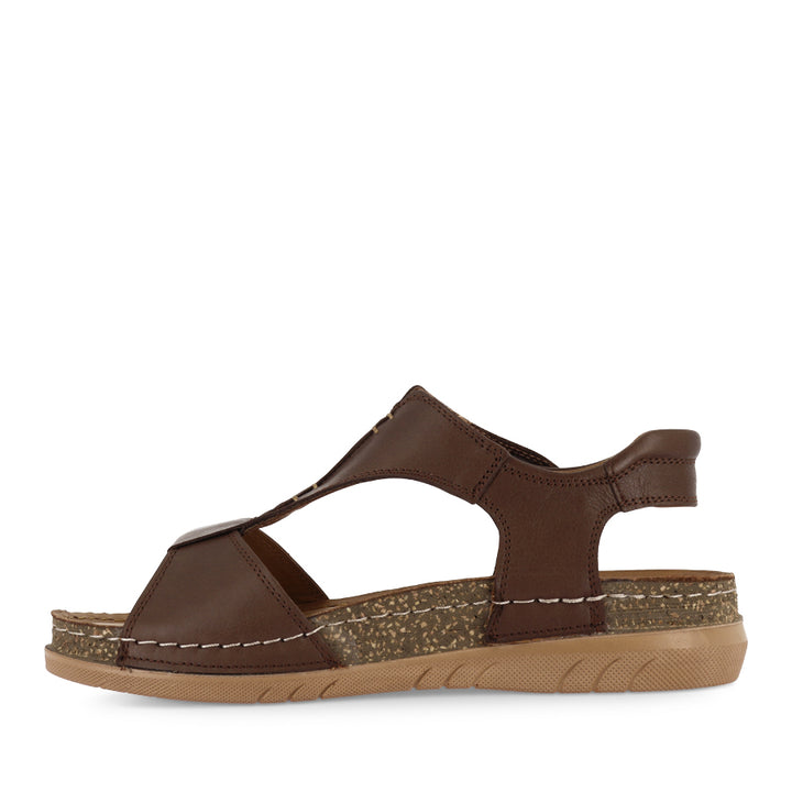 CHERRY - BROWN LEATHER