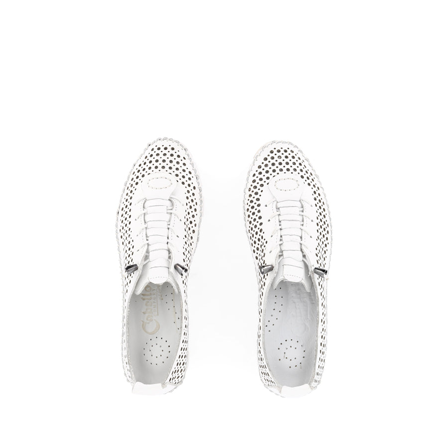 CHIN - WHITE LEATHER