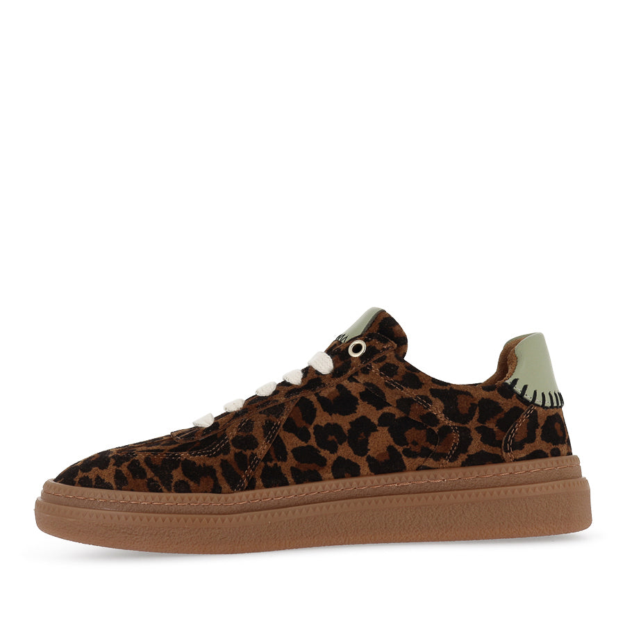 ESLYN - LEOPARD SUEDE