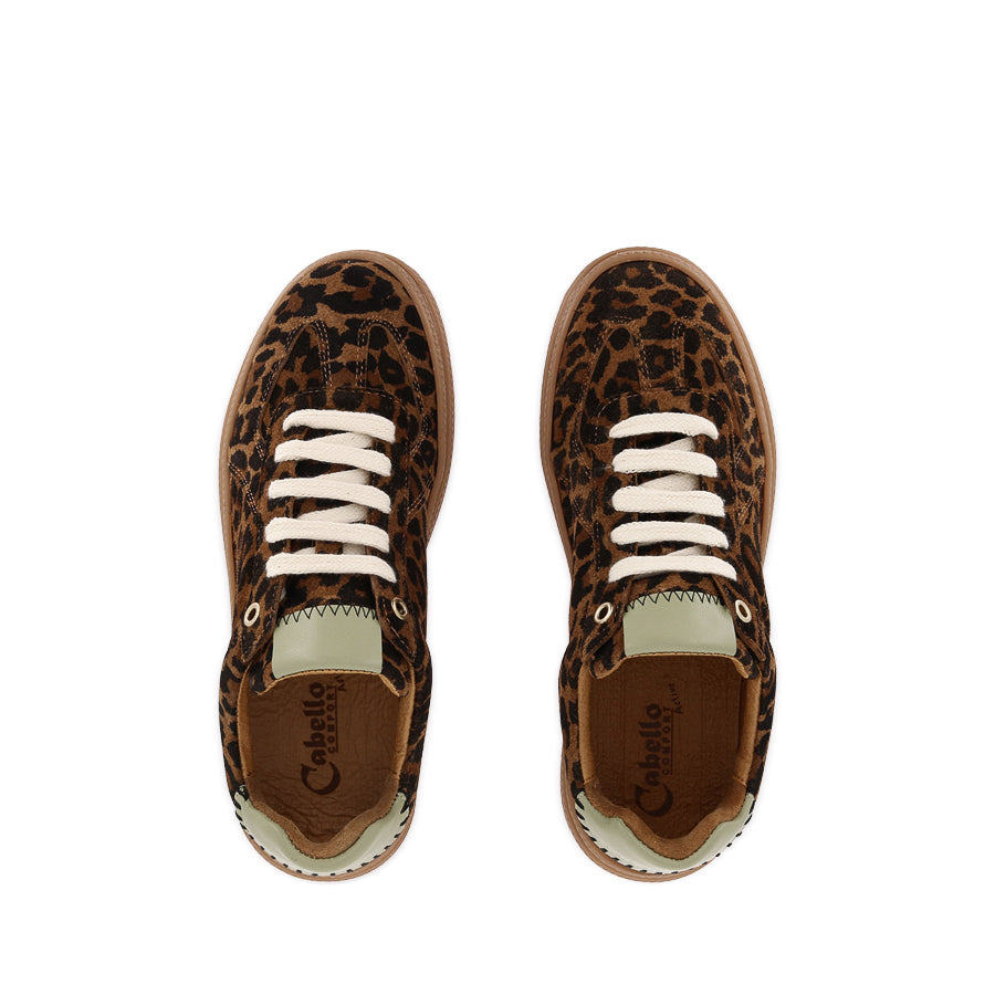 ESLYN - LEOPARD SUEDE