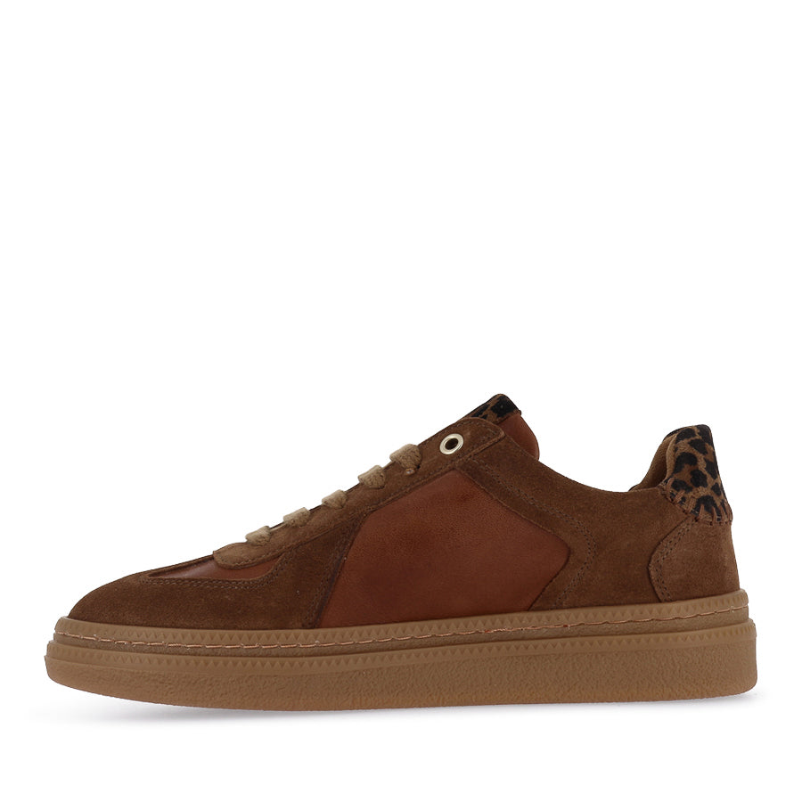 ESLYN - TAN SUEDE LEATHER