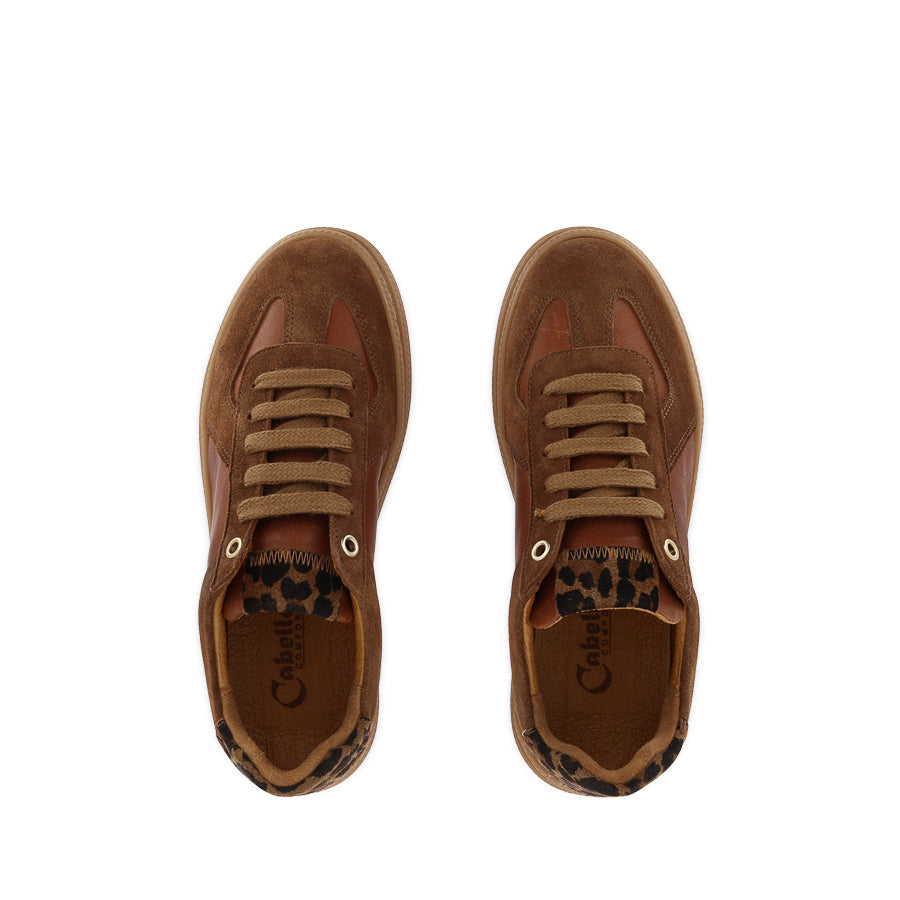 ESLYN - TAN SUEDE LEATHER