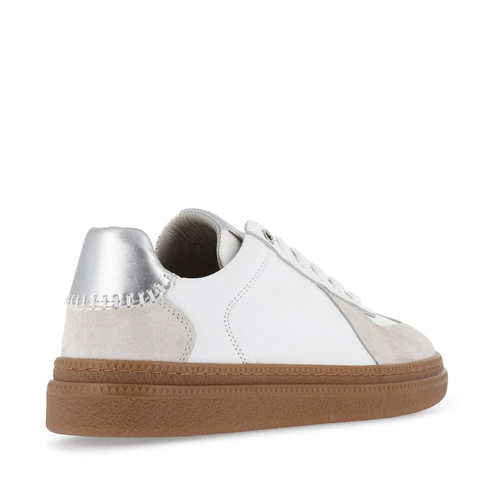 ESLYN - WHITE SUEDE LEATHER