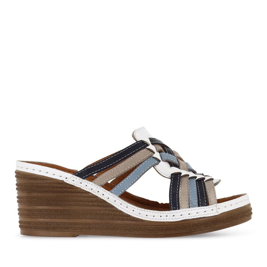 KOYA - WHITE MULTI LEATHER