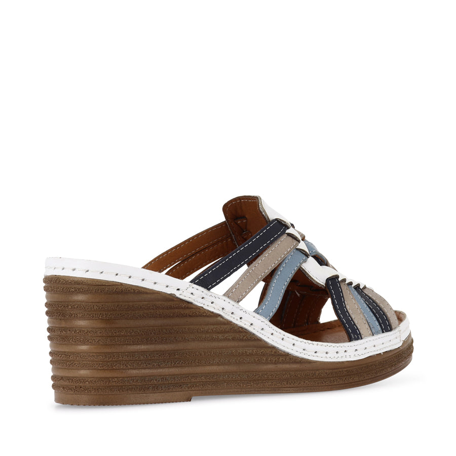 KOYA - WHITE MULTI LEATHER