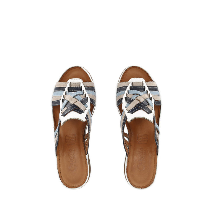 KOYA - WHITE MULTI LEATHER