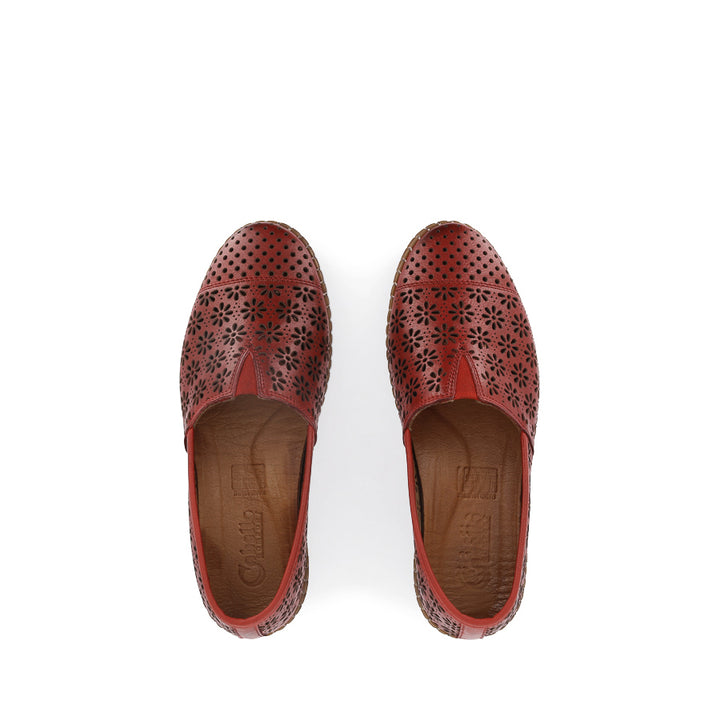 KYLIE - RED LEATHER