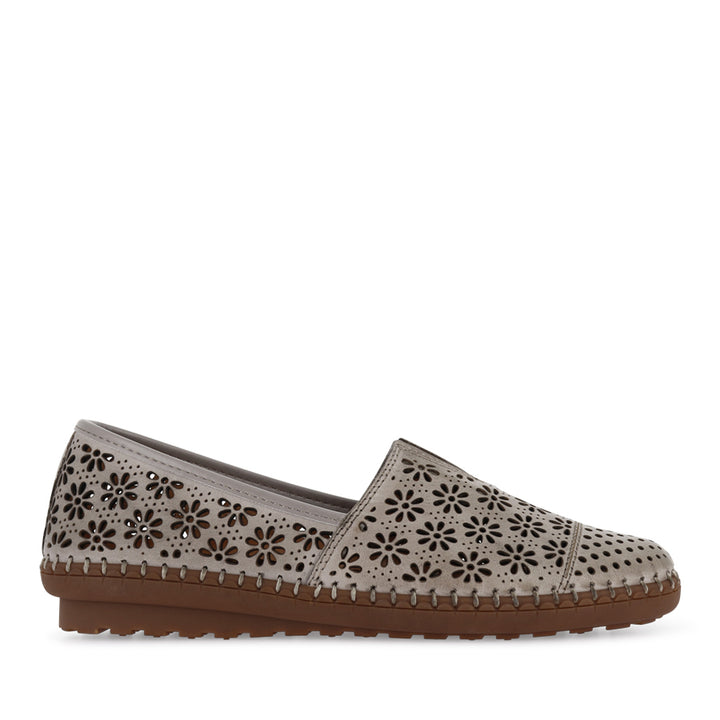 KYLIE - TAUPE LEATHER