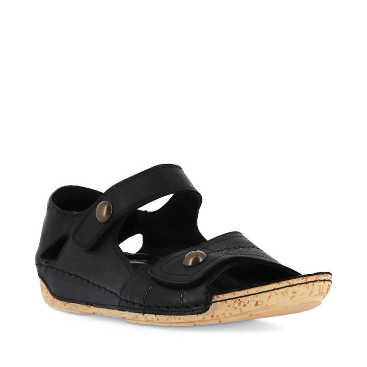 MALI - BLACK LEATHER