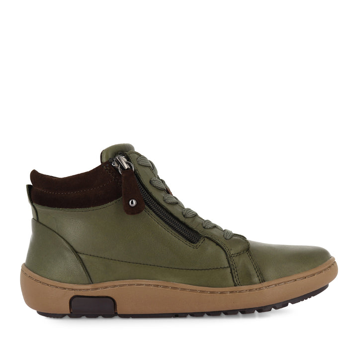 PASCAL - DARK OLIVE LEATHER
