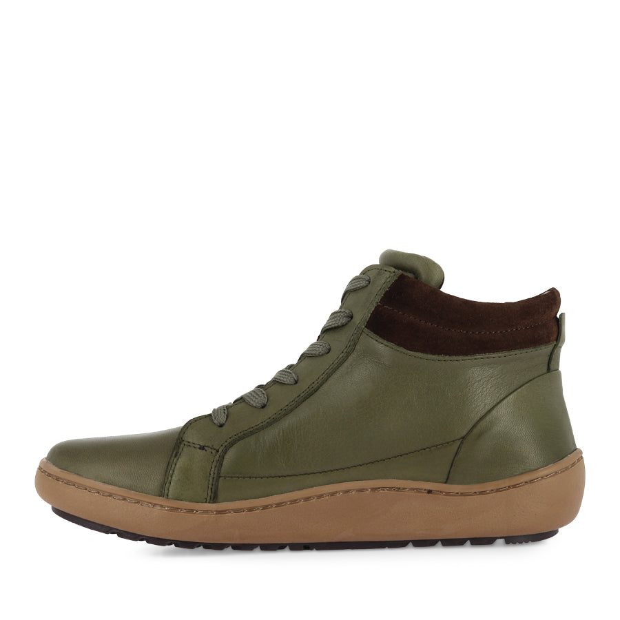 PASCAL - DARK OLIVE LEATHER