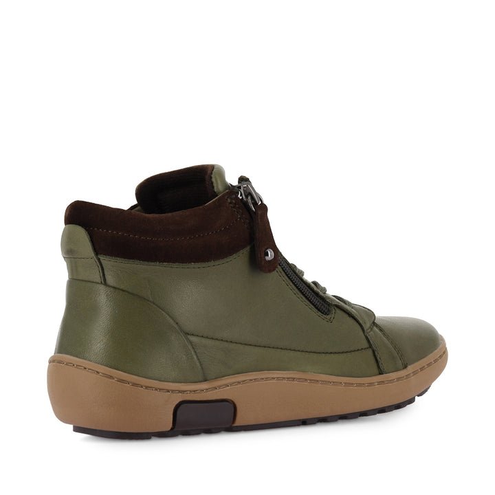 PASCAL - DARK OLIVE LEATHER