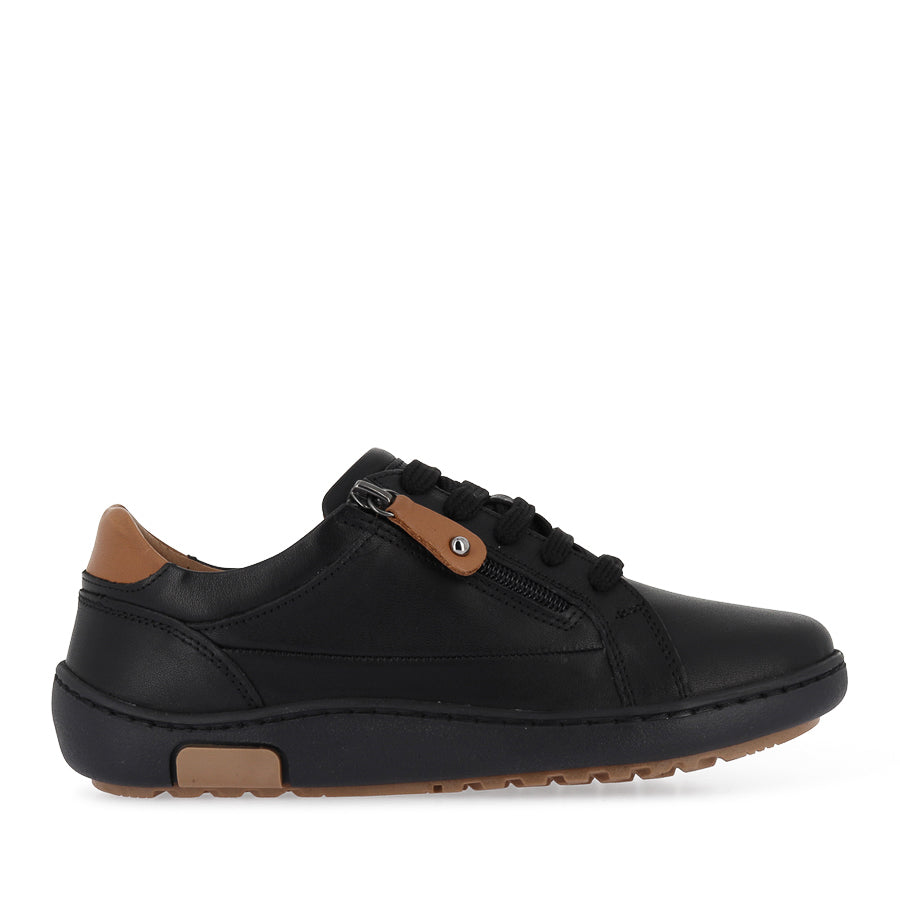 PATSY - BLACK LEATHER – Evans Shoes