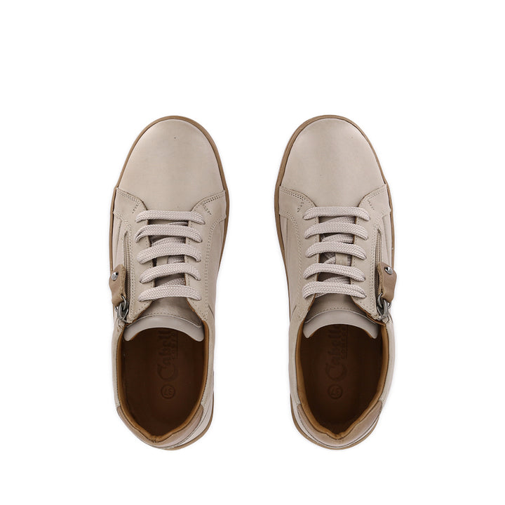 PATSY - TAUPE LEATHER
