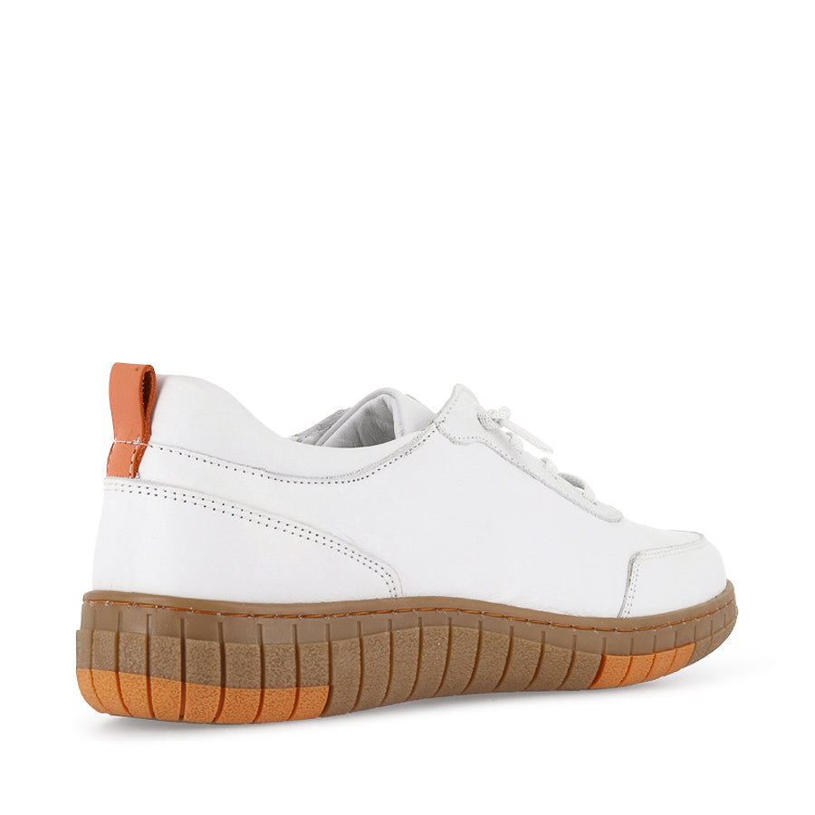 RAVEN - WHITE LEATHER