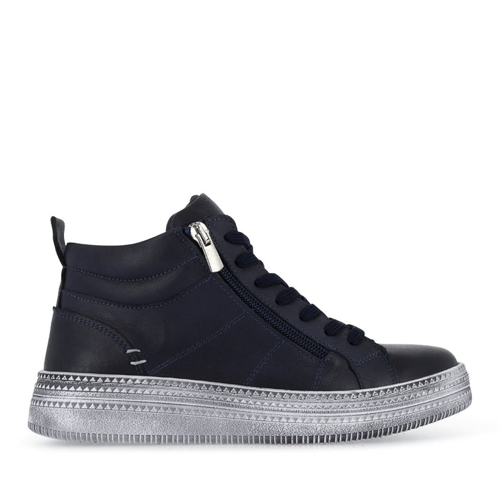 ROXIE - NAVY LEATHER