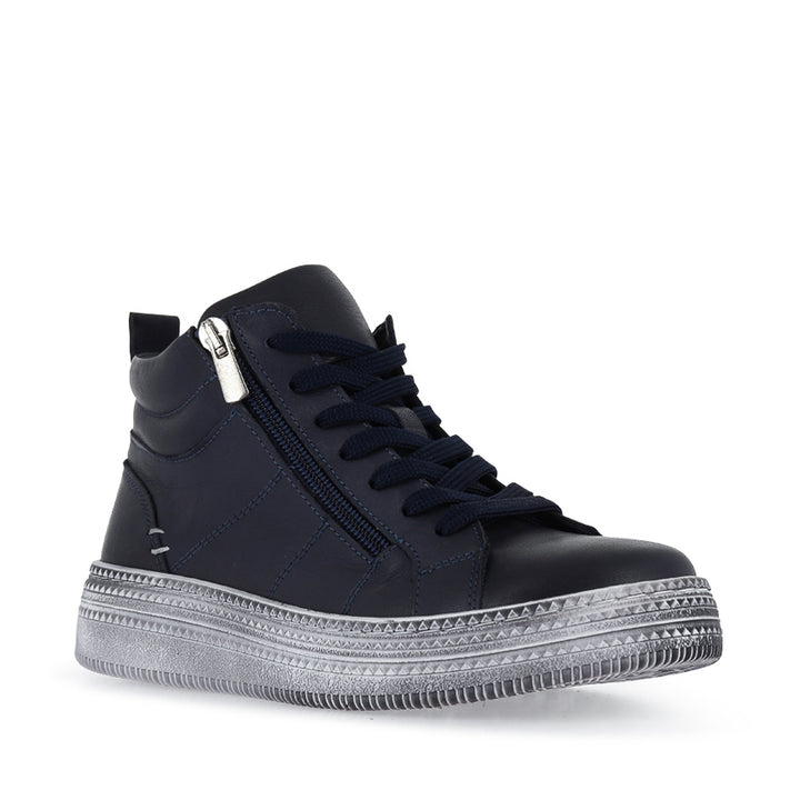 ROXIE - NAVY LEATHER