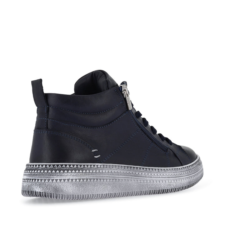 ROXIE - NAVY LEATHER