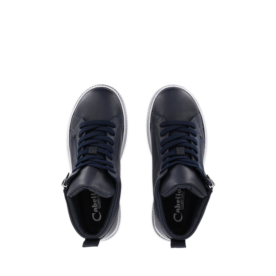 ROXIE - NAVY LEATHER