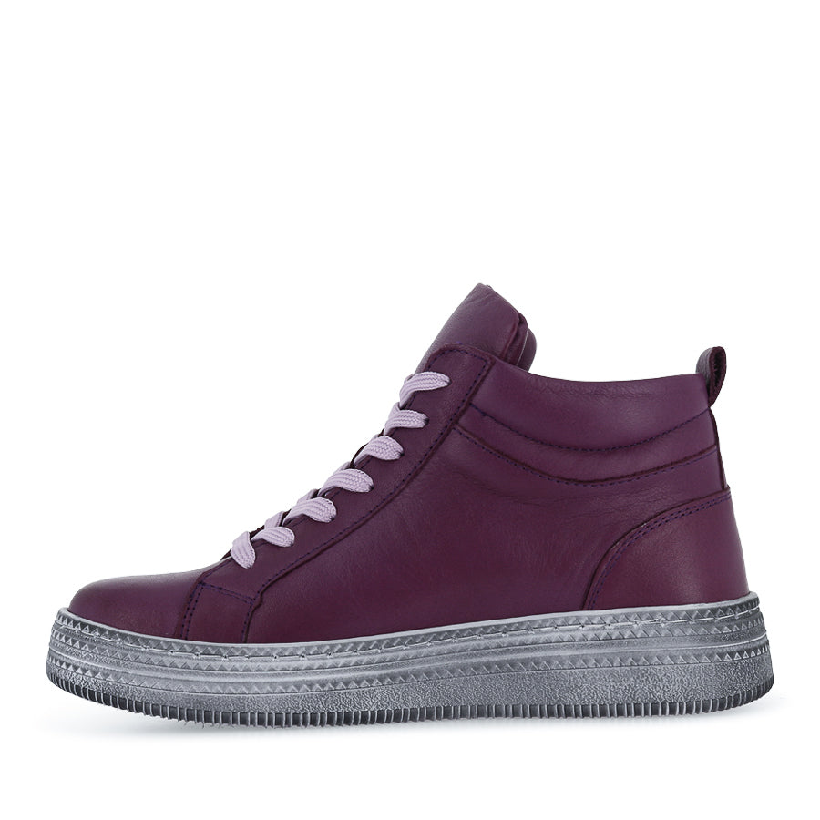 ROXIE - PURPLE LEATHER