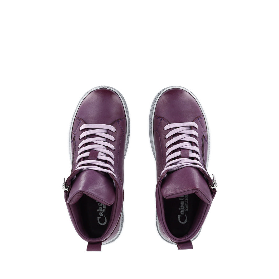ROXIE - PURPLE LEATHER