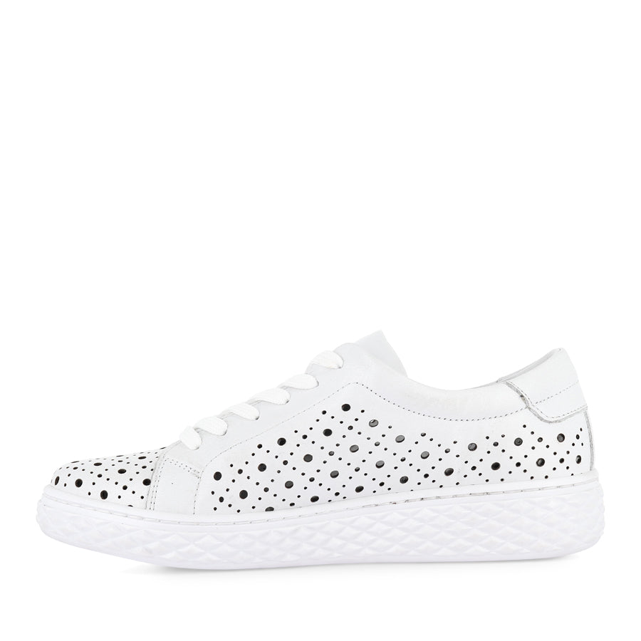 UPTOWN - WHITE LEATHER