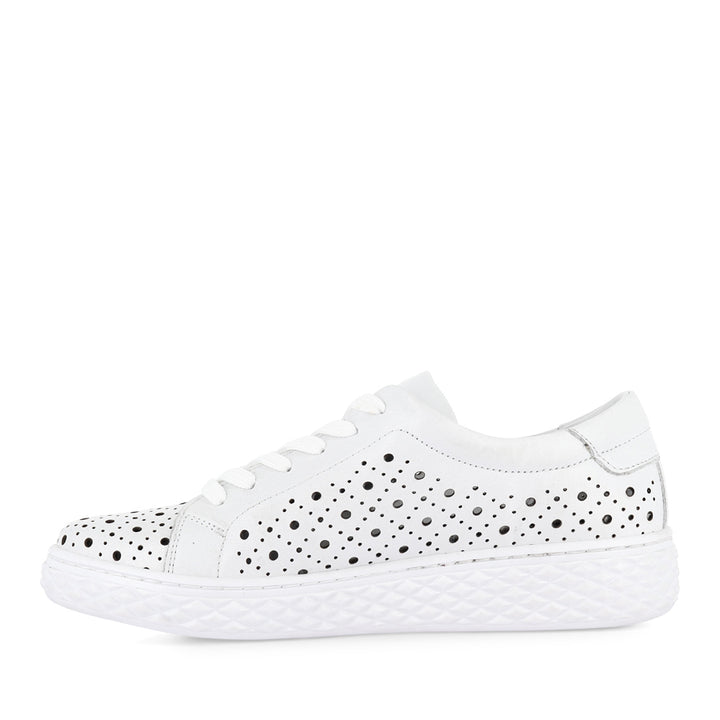 UPTOWN - WHITE LEATHER