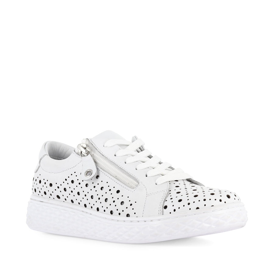 UPTOWN - WHITE LEATHER