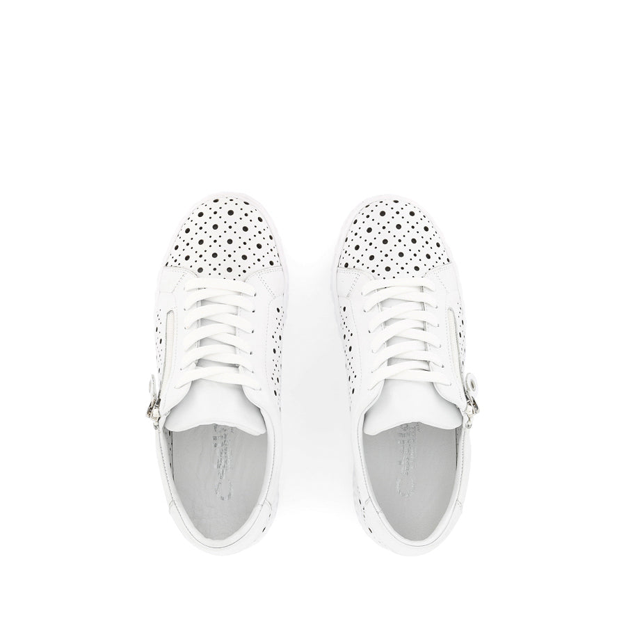 UPTOWN - WHITE LEATHER