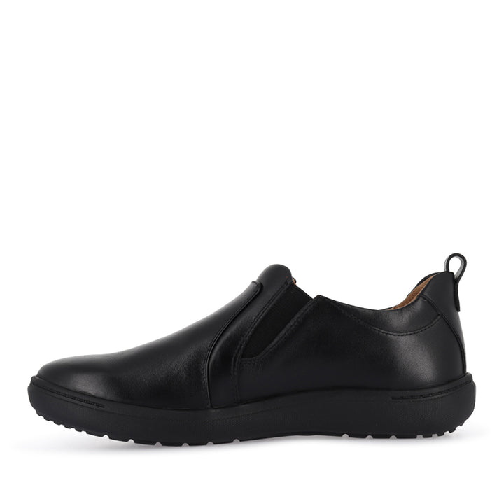 CLAIR - BLACK LEATHER