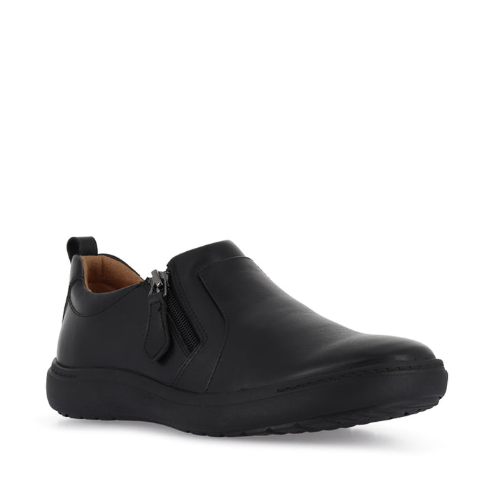 CLAIR - BLACK LEATHER