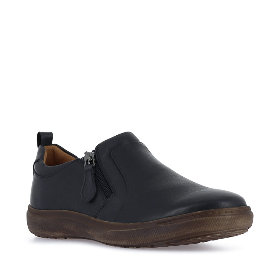 CLAIR - FRENCH NAVY LEATHER