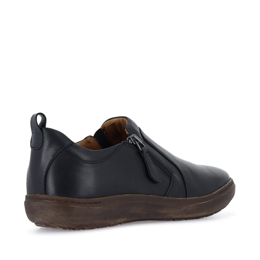 CLAIR - FRENCH NAVY LEATHER