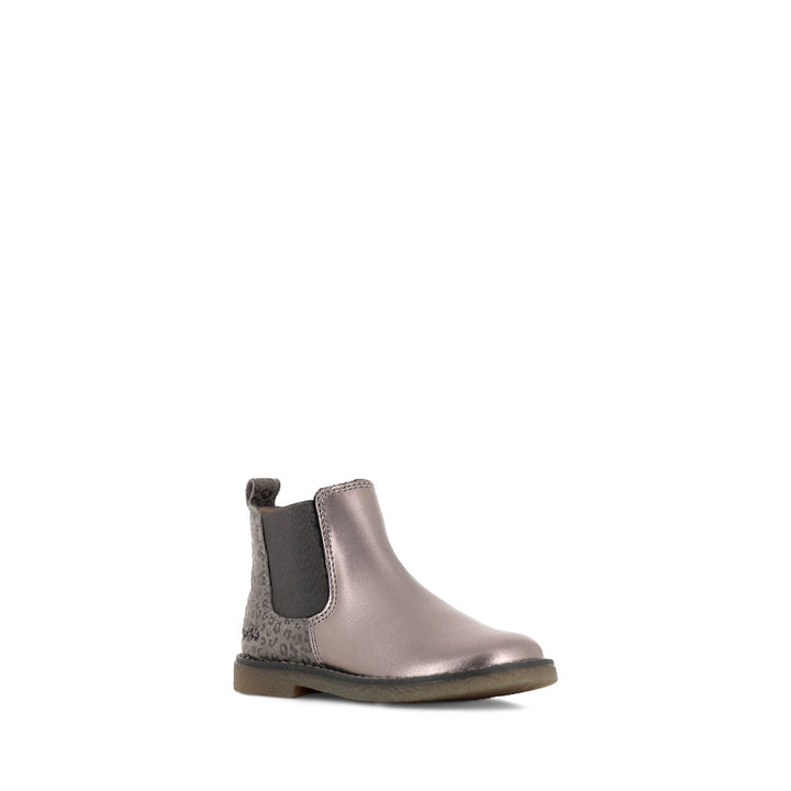 CHELSEA II JNR - PEWTER METALLIC LEATHER