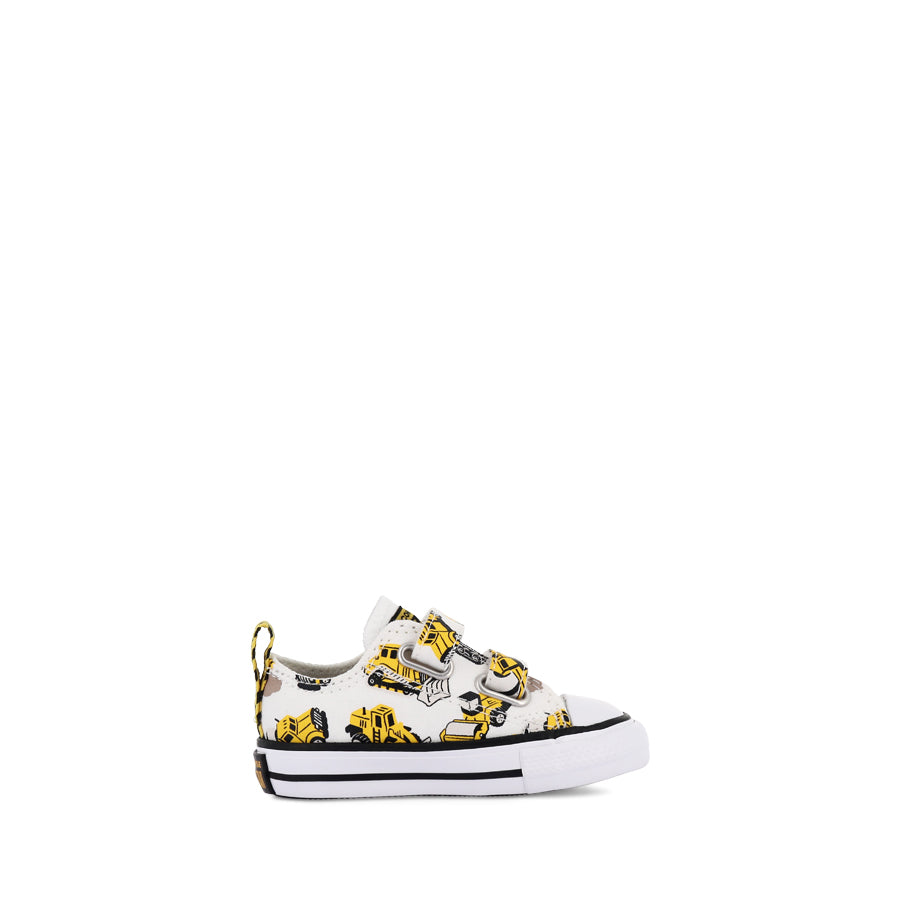 ALL STAR 2V LOW INFANT CONS-TRUCTION - WHITE/BLACK/AMARILLO