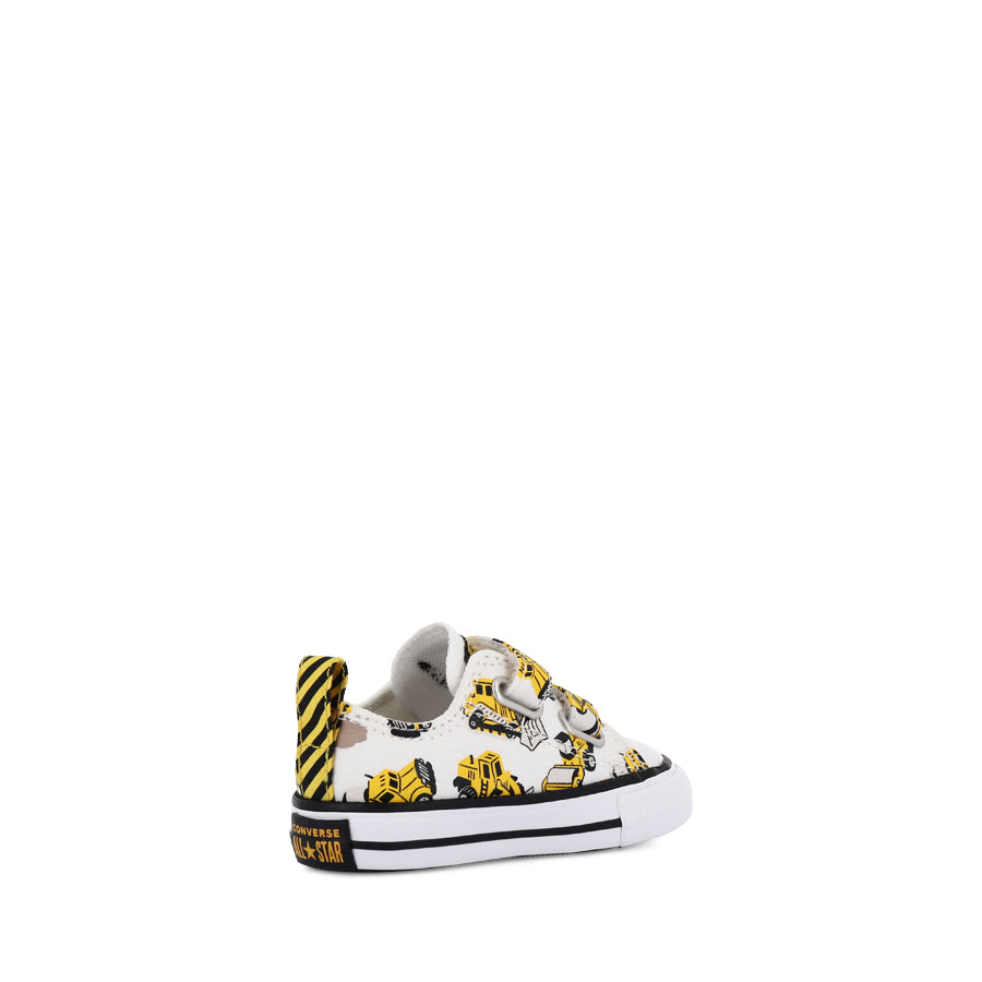 ALL STAR 2V LOW INFANT CONS-TRUCTION - WHITE/BLACK/AMARILLO