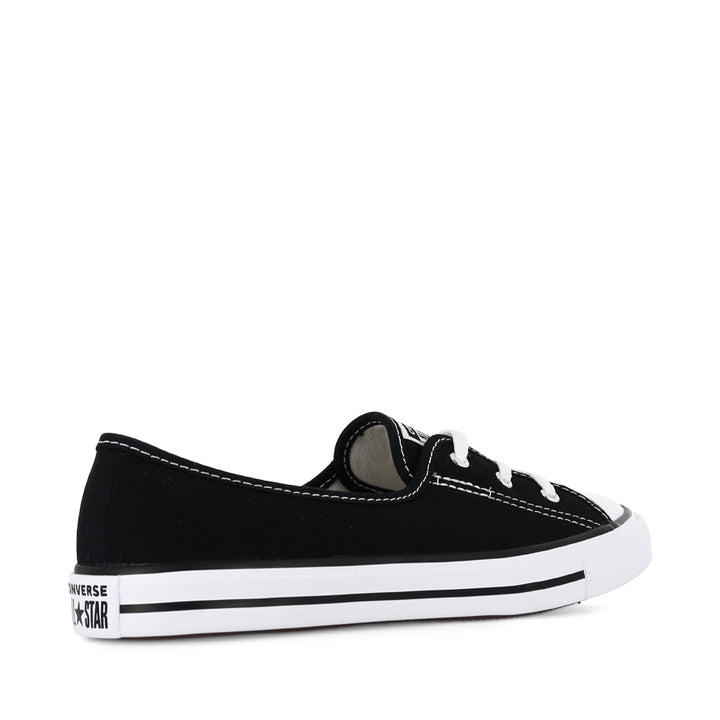 ALL STAR BALLET LACE LOW  BLACK/WHITE/BLACK