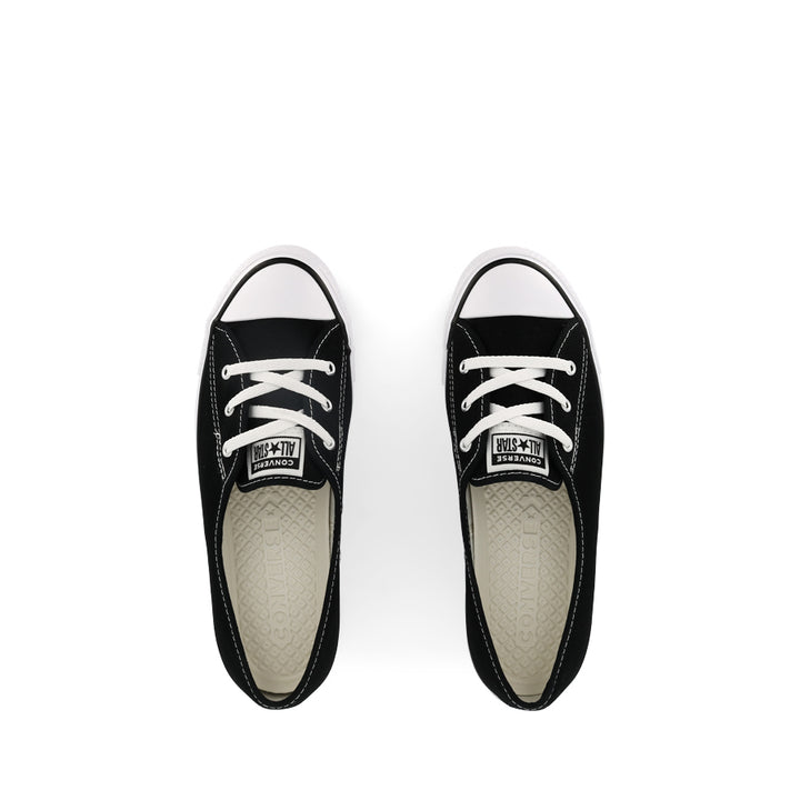 ALL STAR BALLET LACE LOW  BLACK/WHITE/BLACK